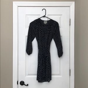 Anthropologie Polka Dot Dress